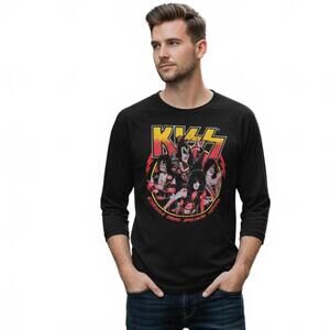 T-Shirt / KISS Band / Retro Graphic Tee / Size L / New